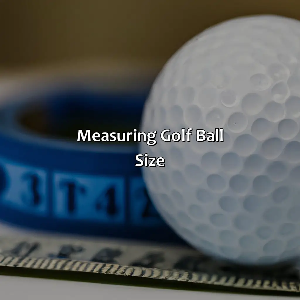 Measuring Golf Ball Size - How Big Is A Golf Ball In Cm?, 