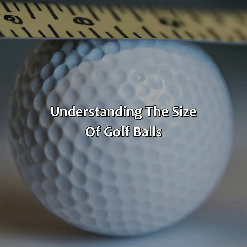 Understanding The Size Of Golf Balls - How Big Is A Golf Ball In Cm?, 