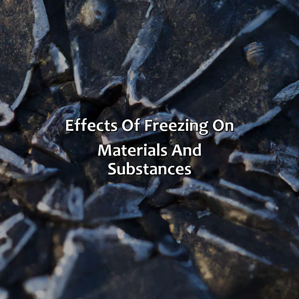 Effects Of Freezing On Materials And Substances - How Cold Is Freezing?, 