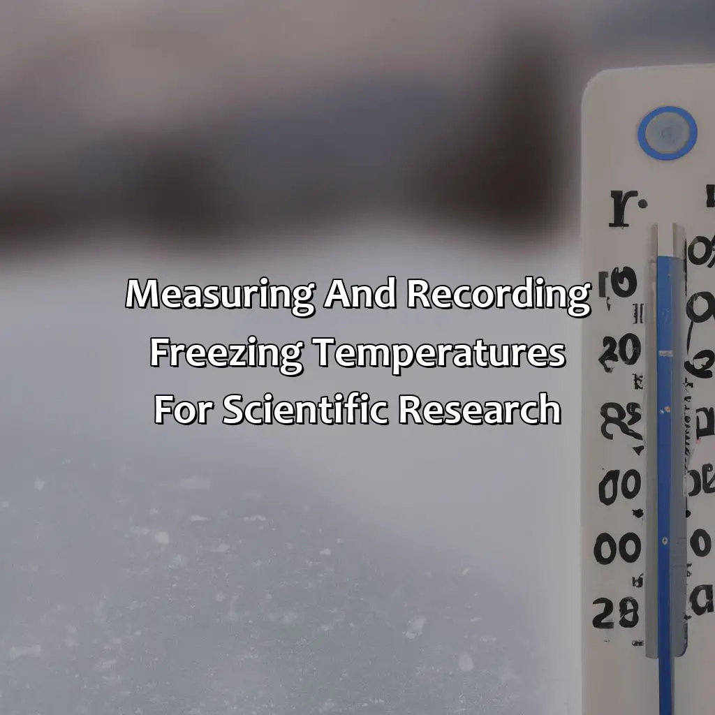 Measuring And Recording Freezing Temperatures For Scientific Research - How Cold Is Freezing?, 