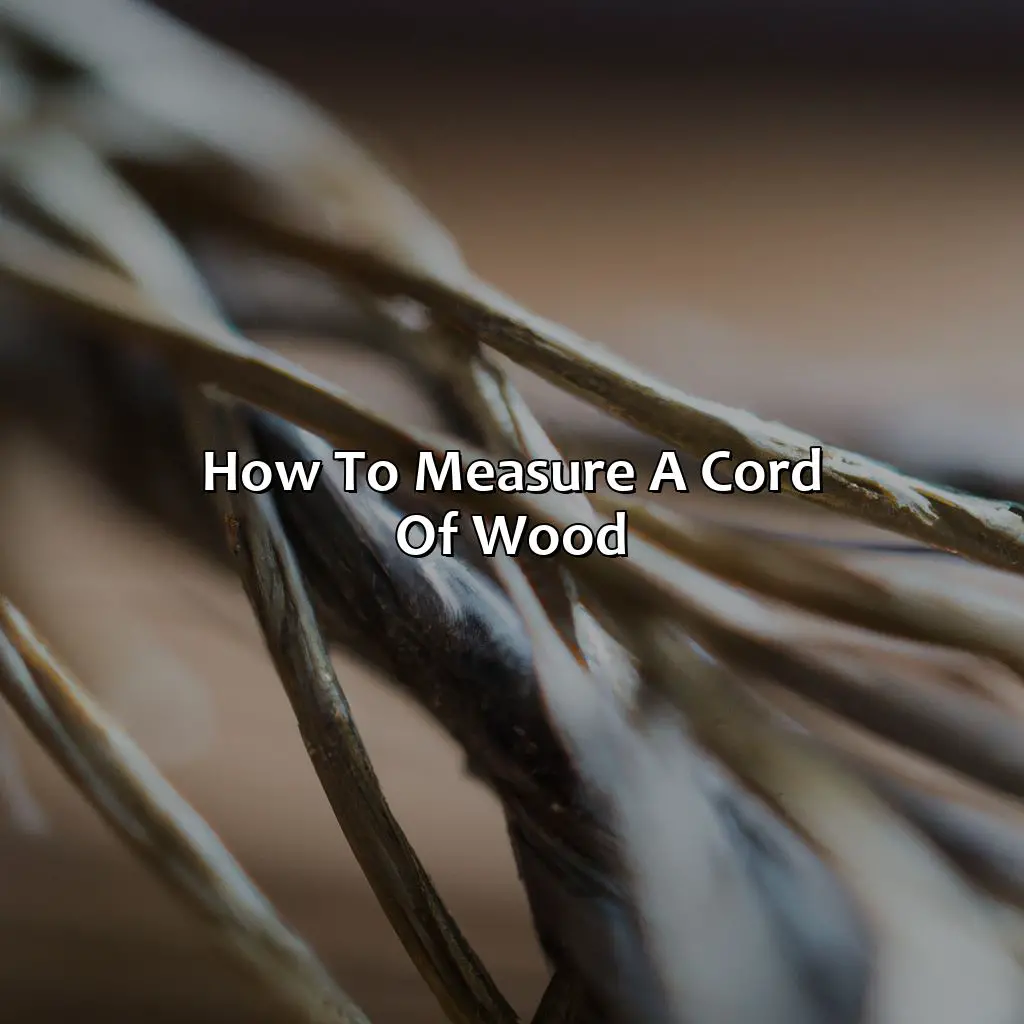 How To Measure A Cord Of Wood? - How Heavy Is A Cord Of Wood?, 