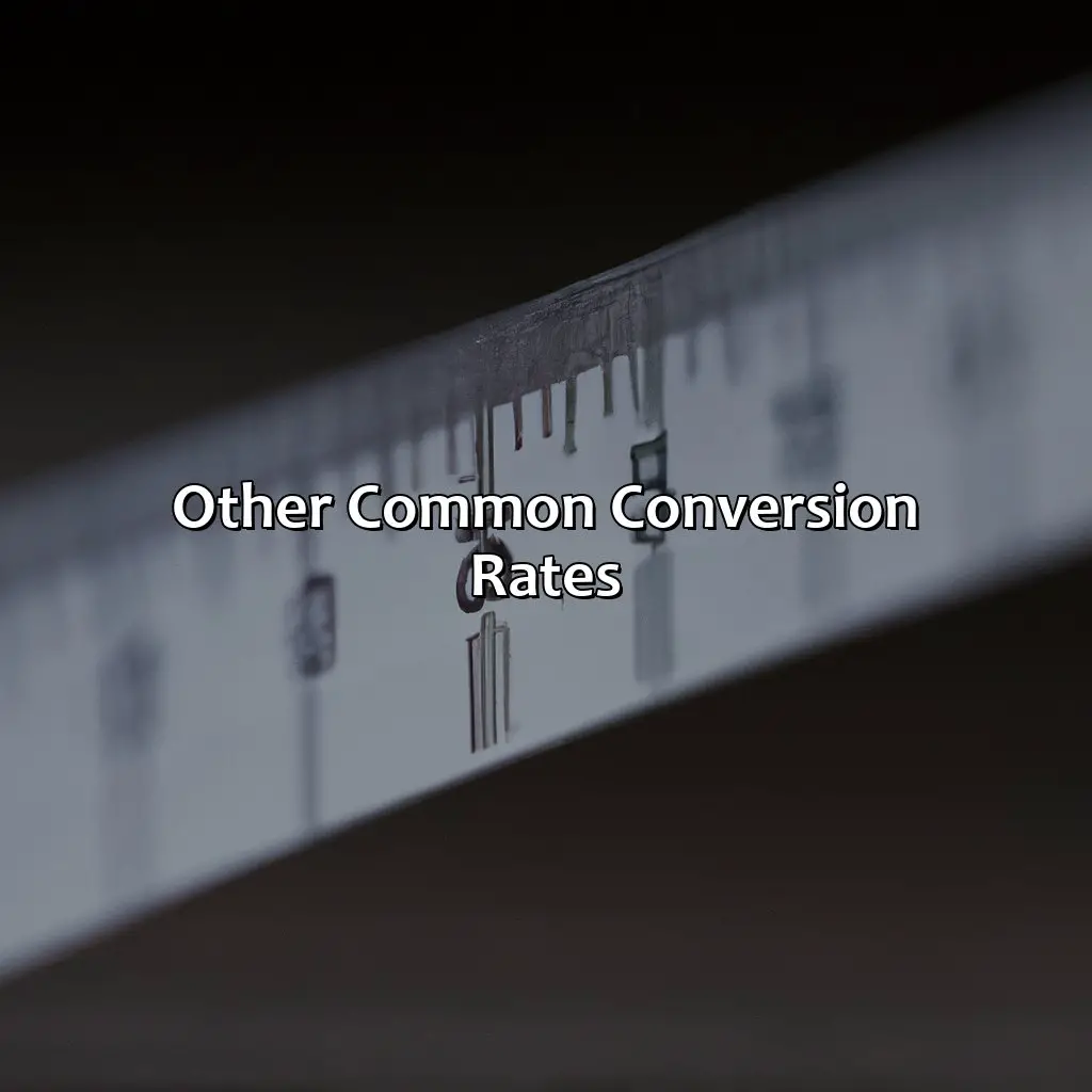 Other Common Conversion Rates - How Many Inches Is 80 Cm?, 
