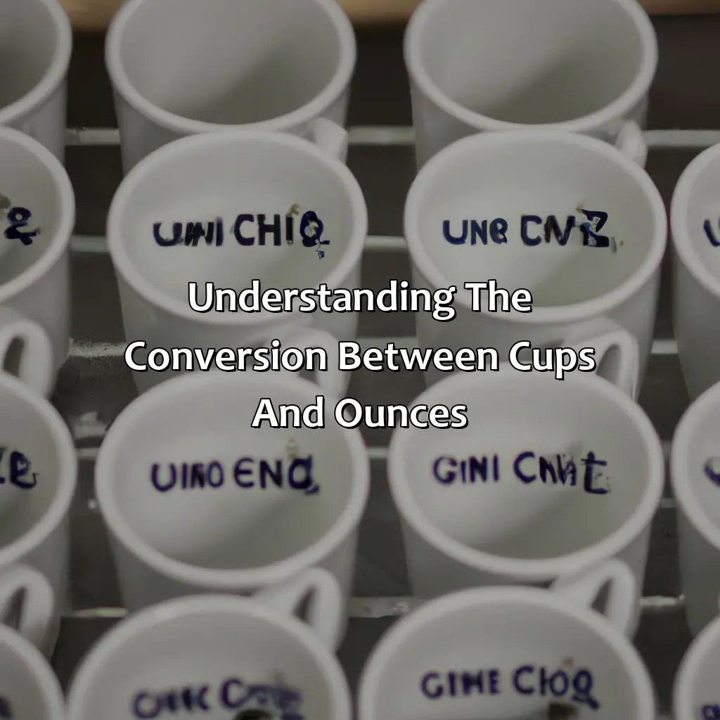 Understanding The Conversion Between Cups And Ounces - How Many Ounces In 4 Cups?, 