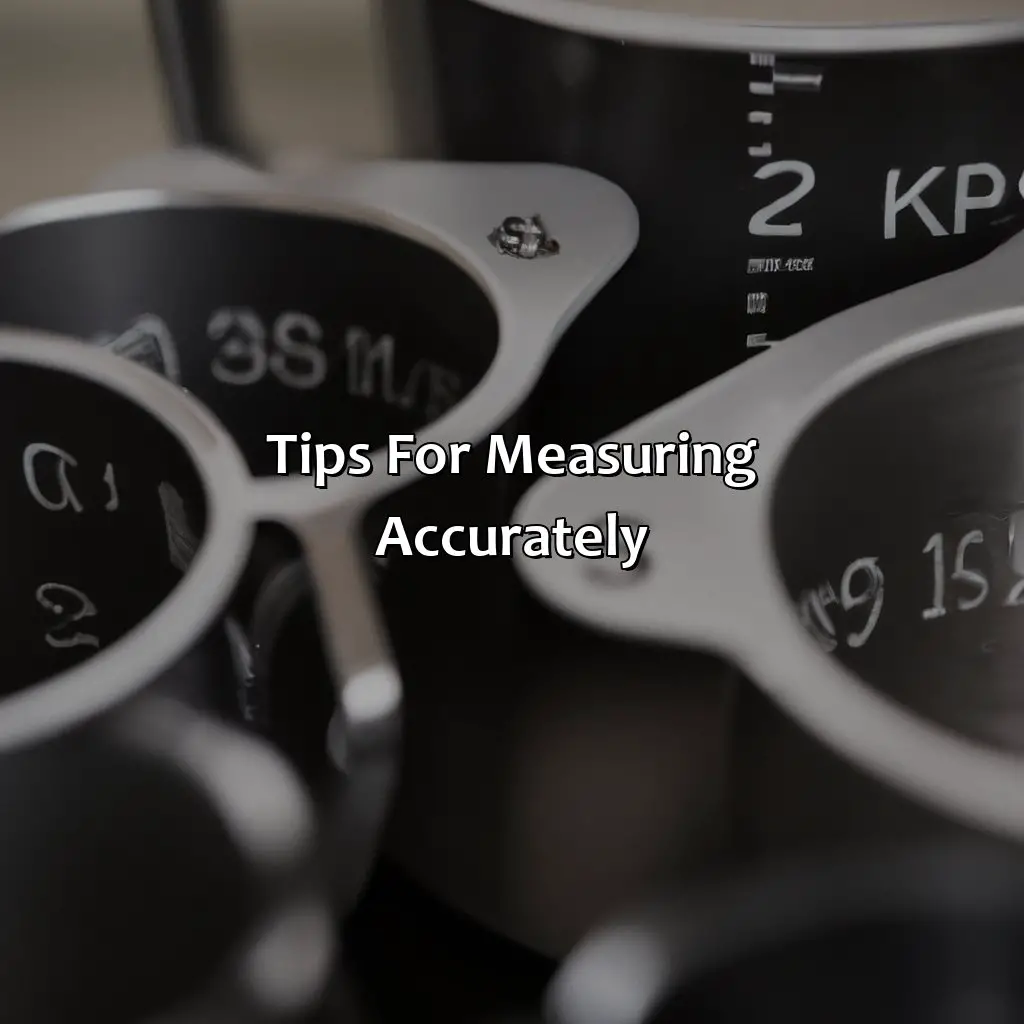 Tips For Measuring Accurately - How Many Pounds In A Cup?, 