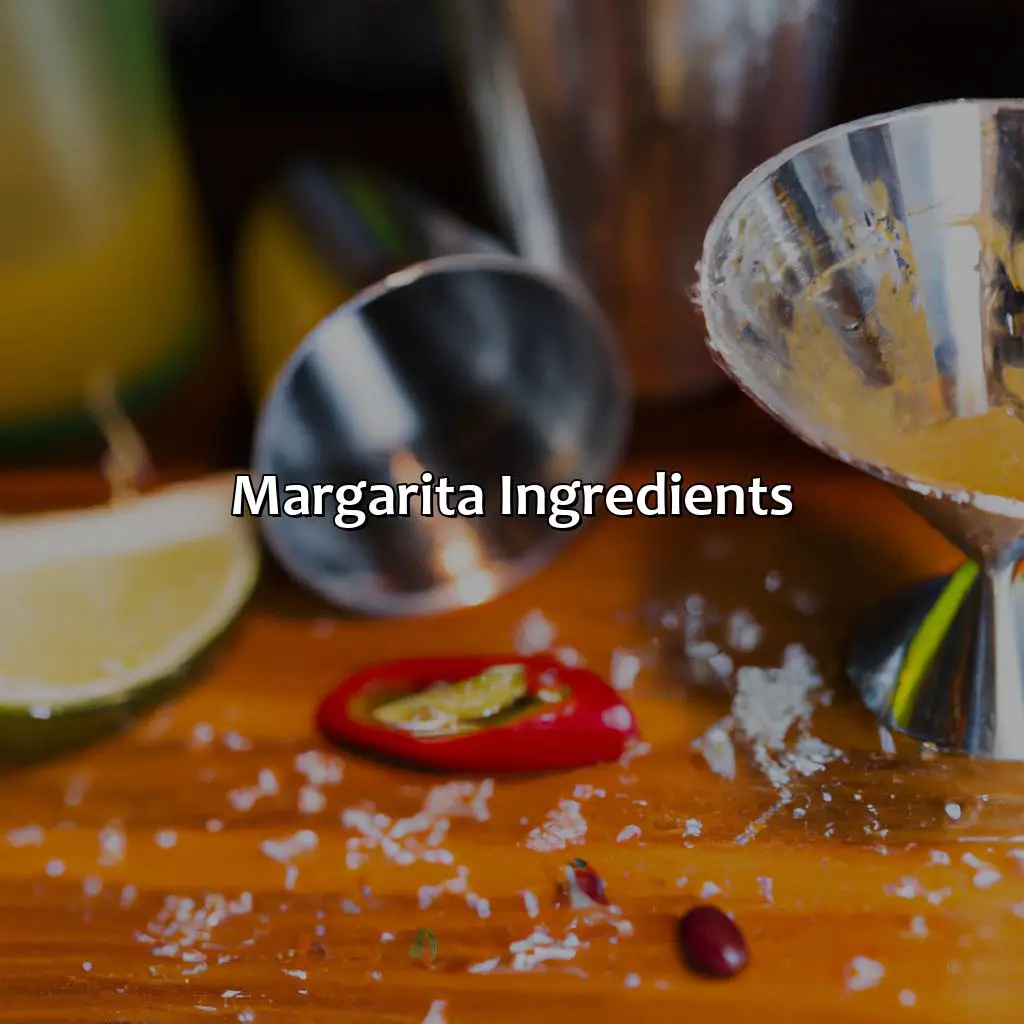 Margarita Ingredients - How Strong Is A Margarita?, 